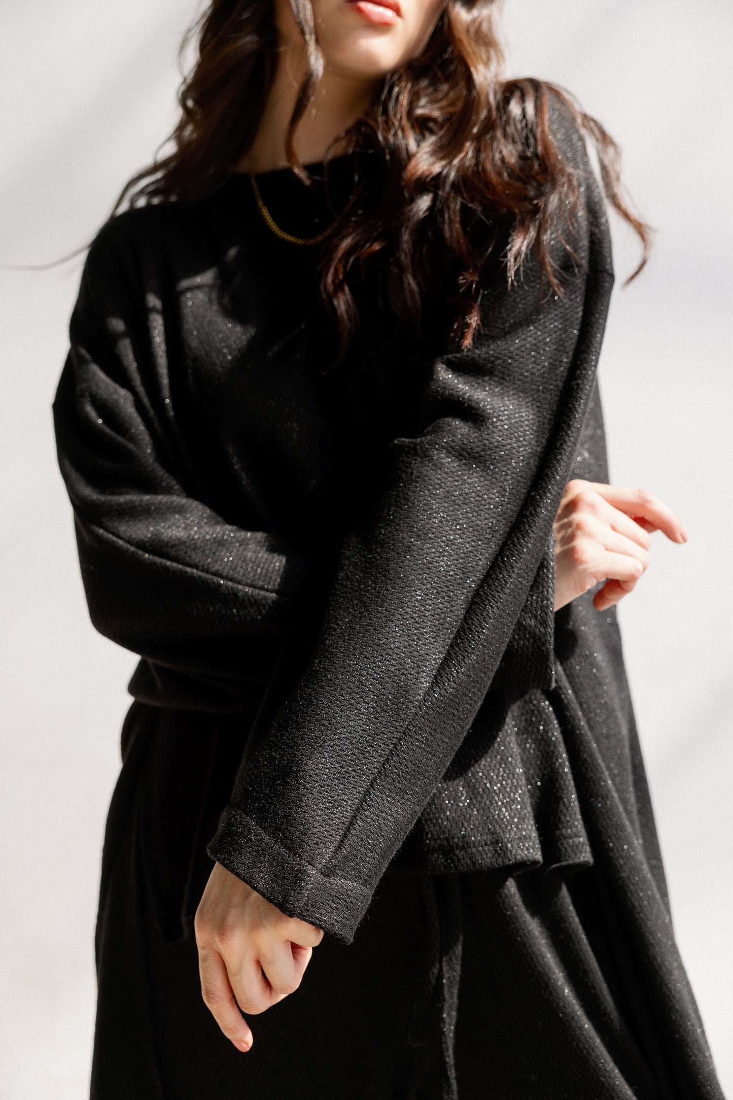 The Glimmer Set in Black - Shimmery