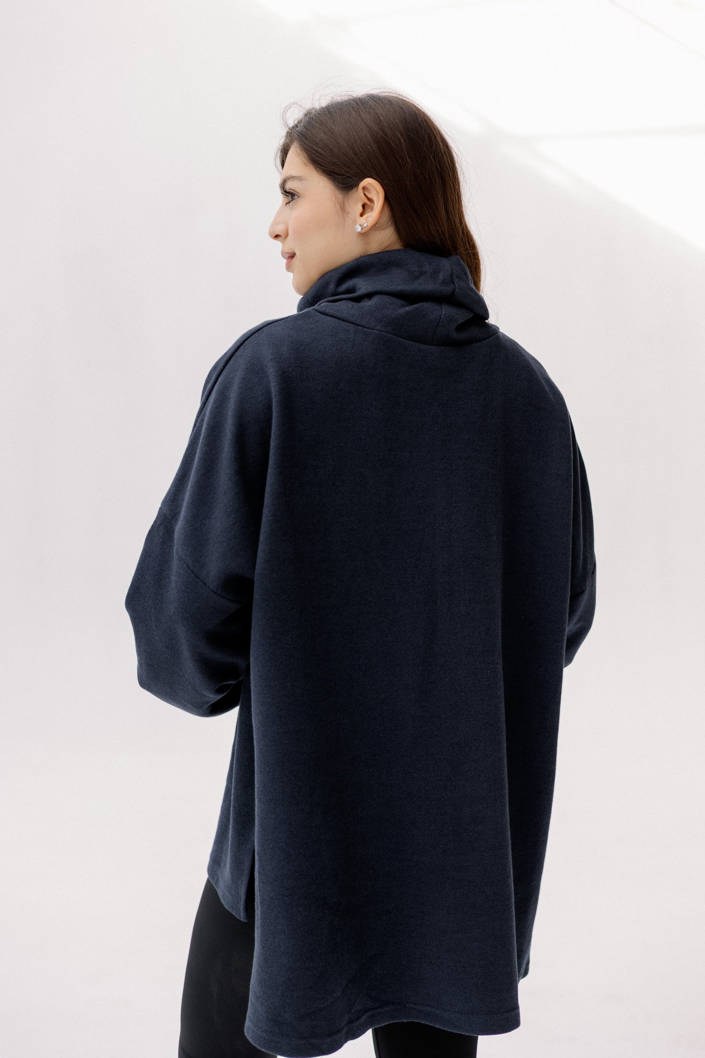 All I Need pullover in Navy