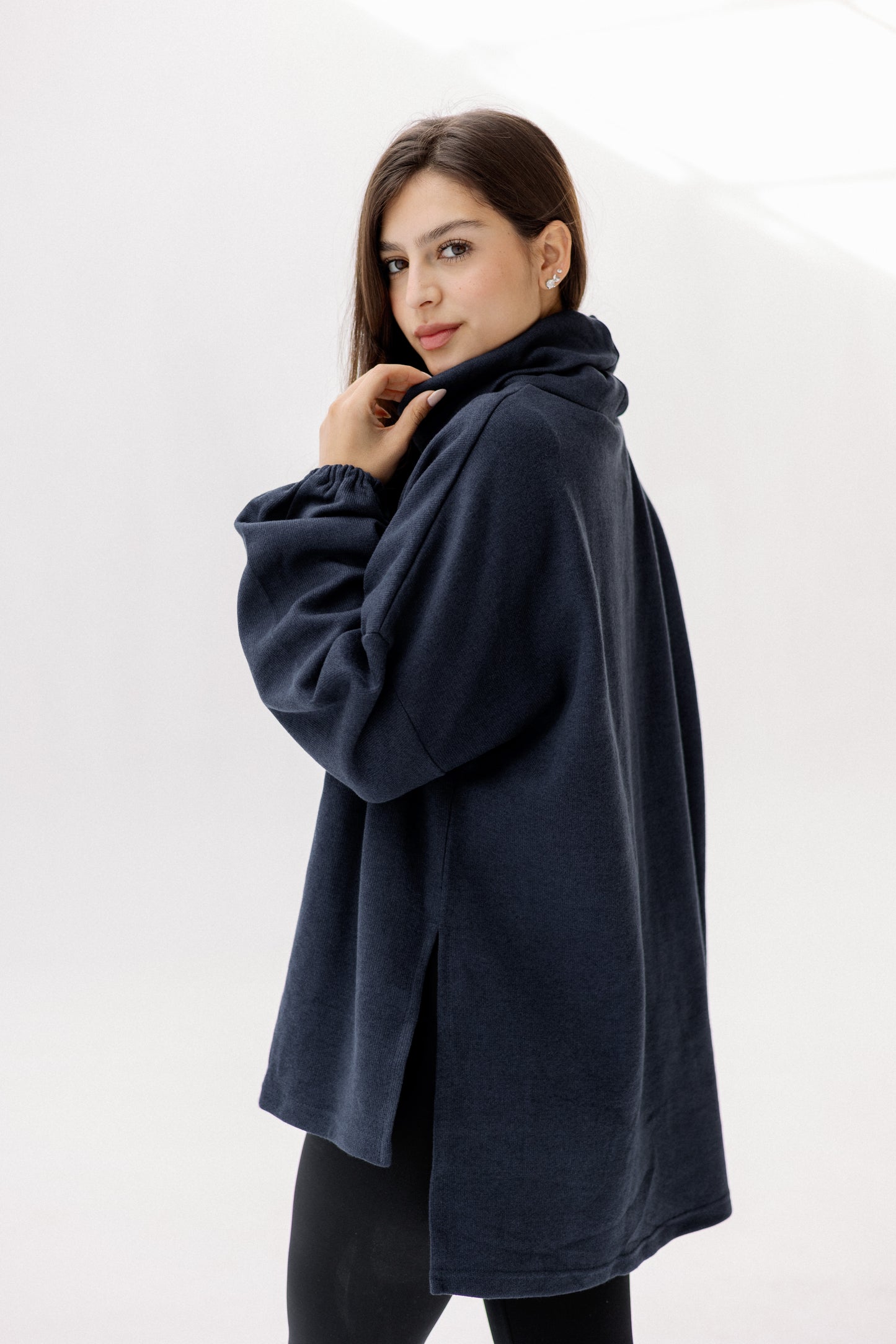 All I Need pullover in Navy