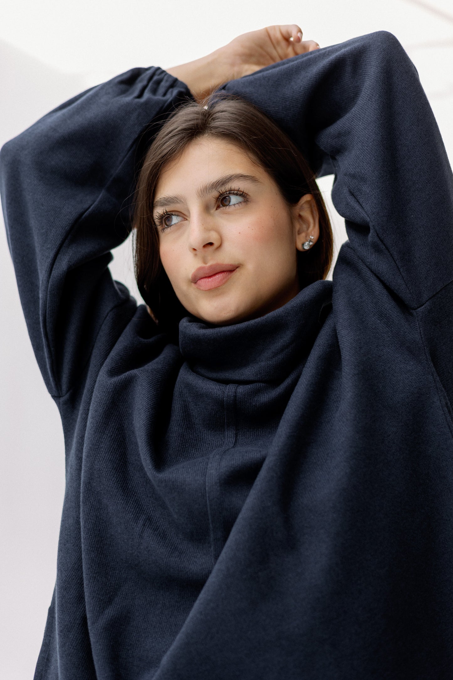 All I Need pullover in Navy