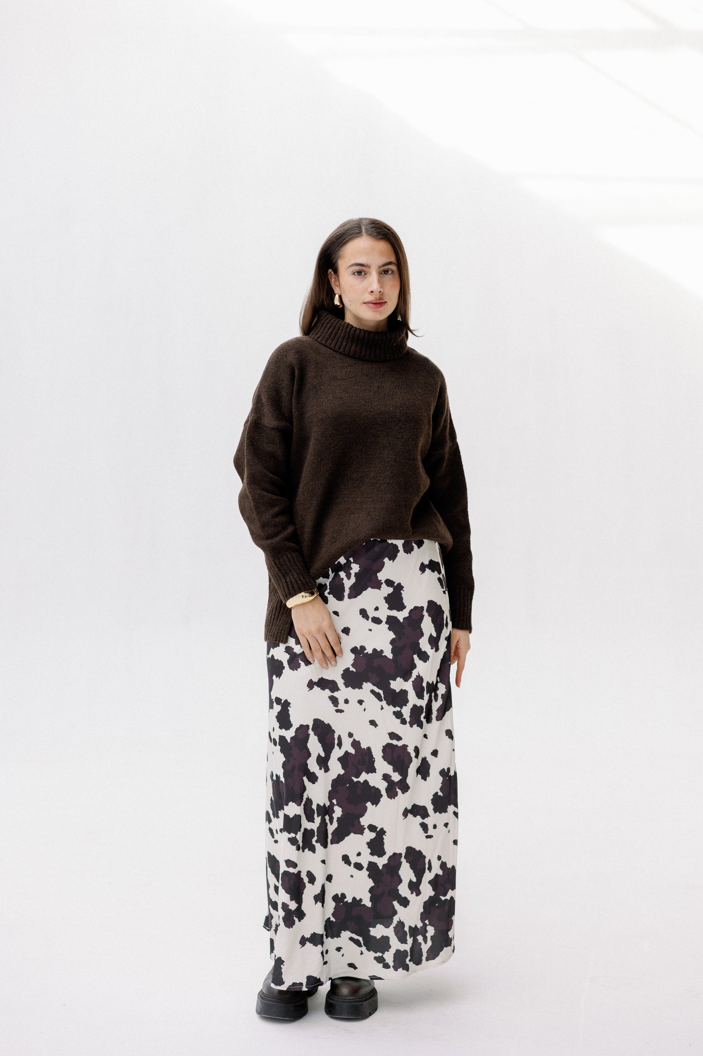 Cow Girl Maxi Skirt