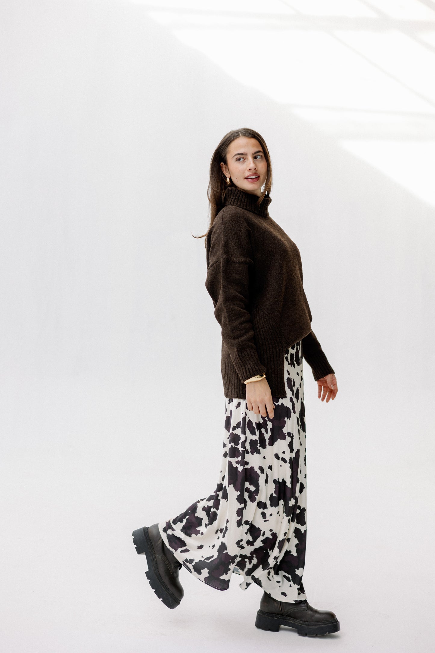 Cow Girl Maxi Skirt