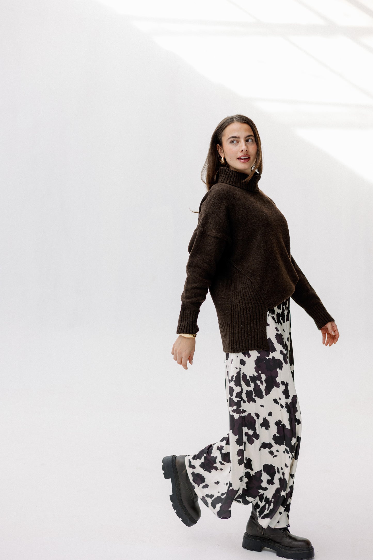 Cow Girl Maxi Skirt