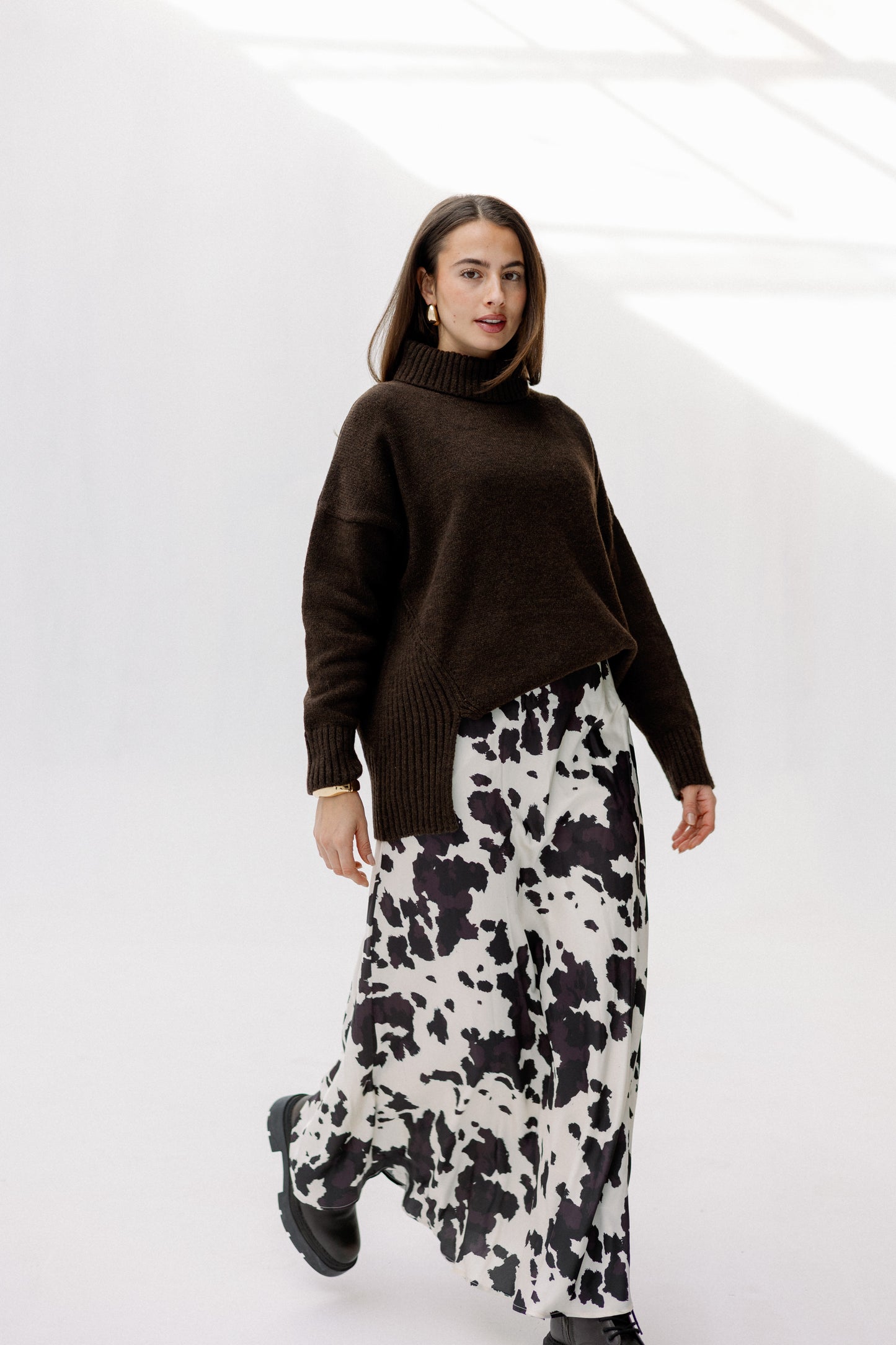 Cow Girl Maxi Skirt