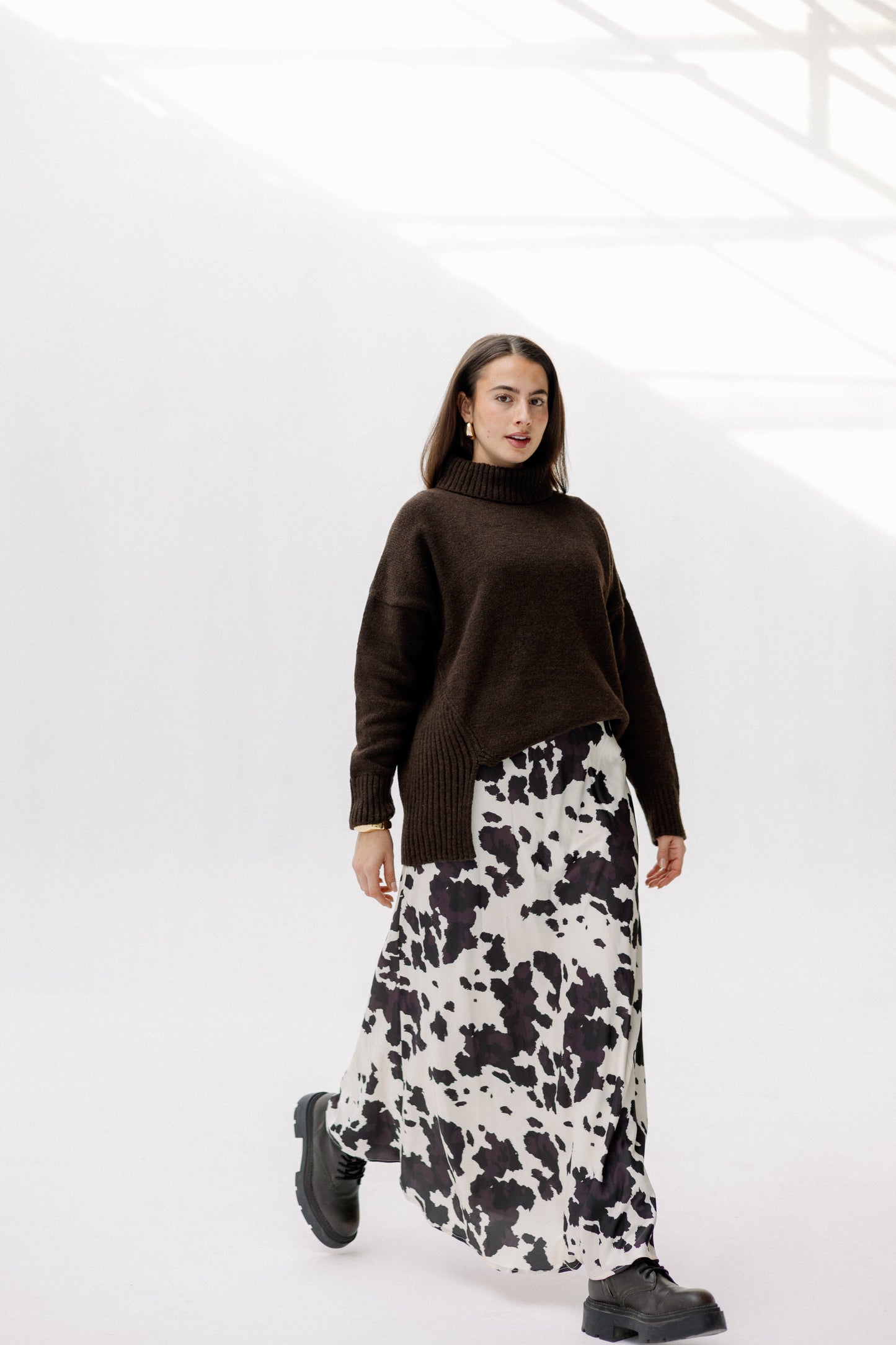 Cow Girl Maxi Skirt