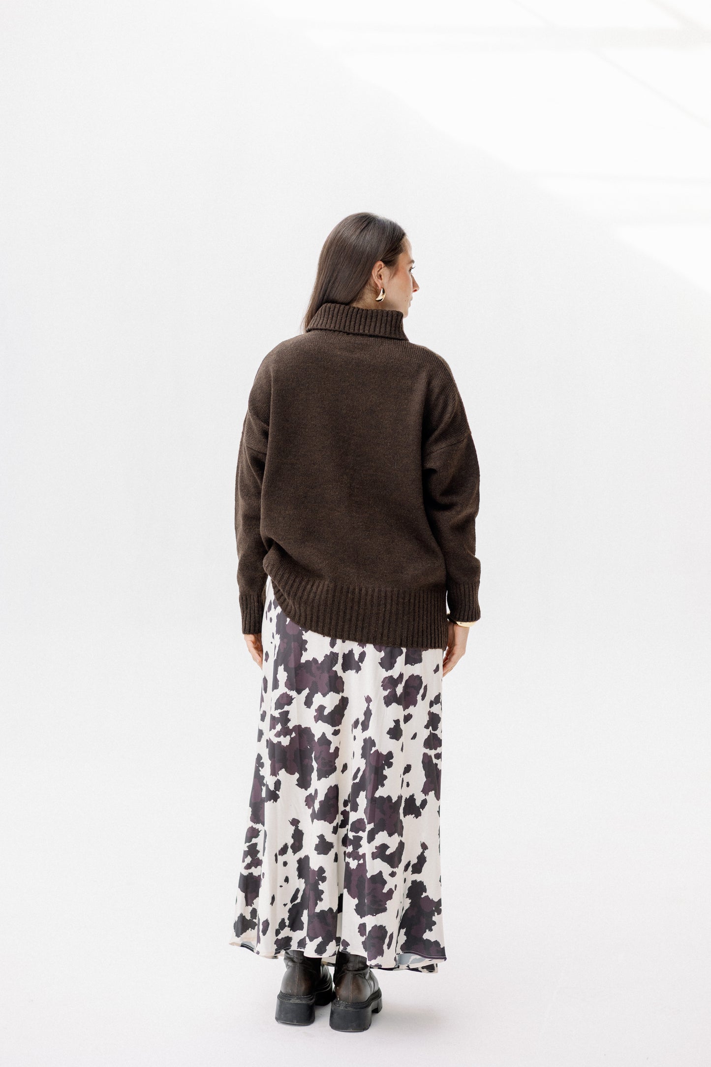 Cow Girl Maxi Skirt