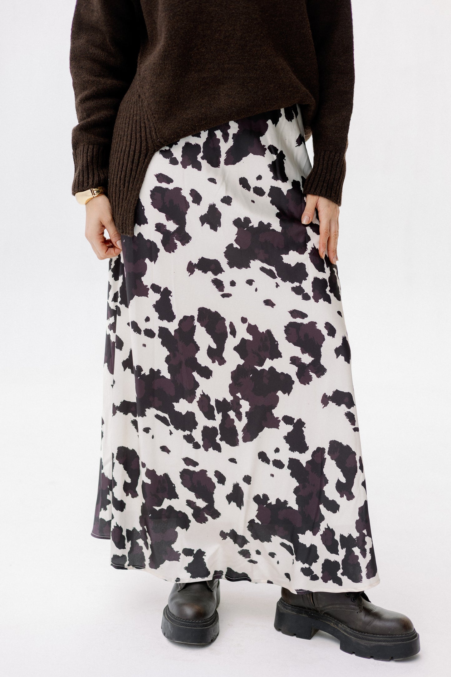 Cow Girl Maxi Skirt