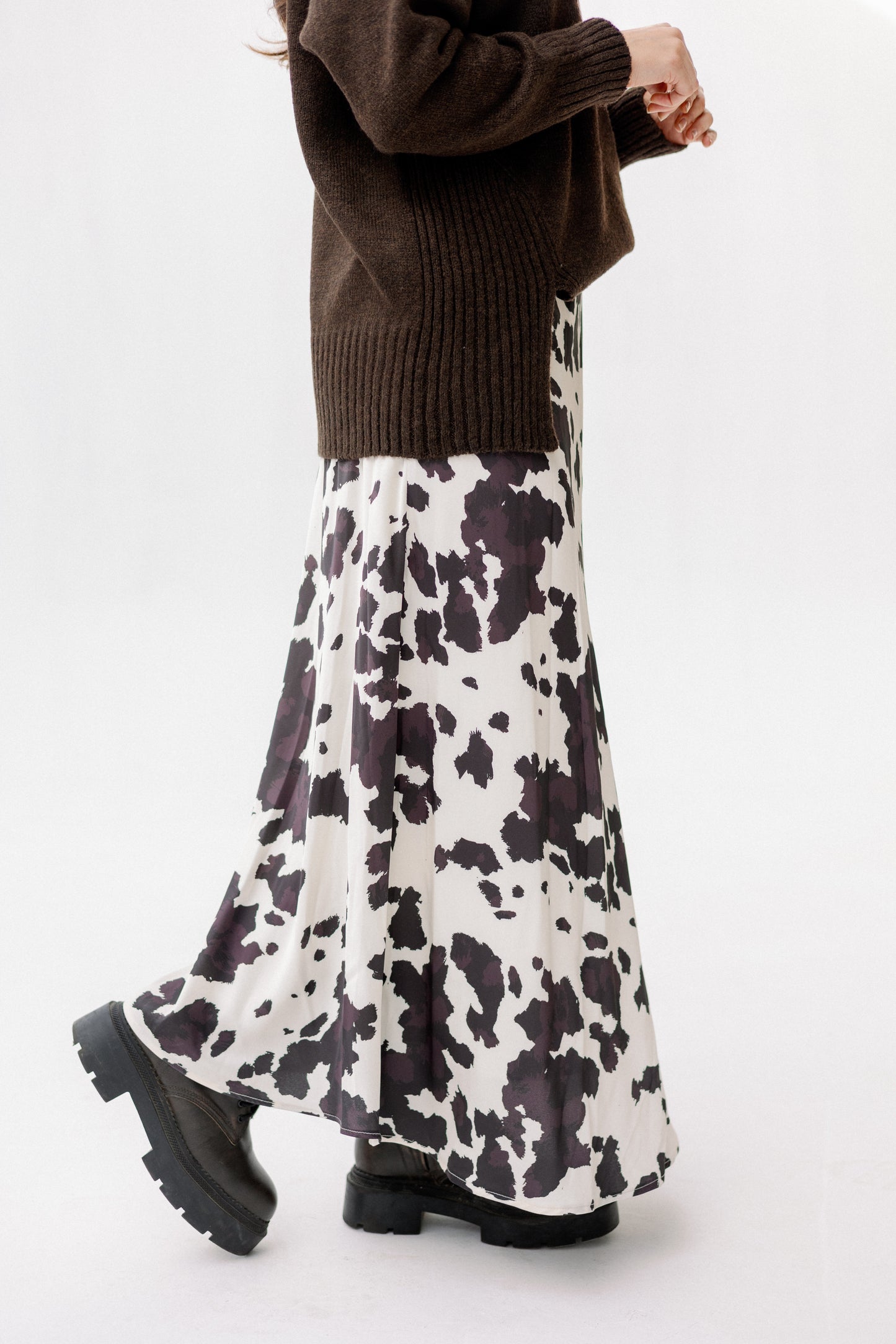 Cow Girl Maxi Skirt